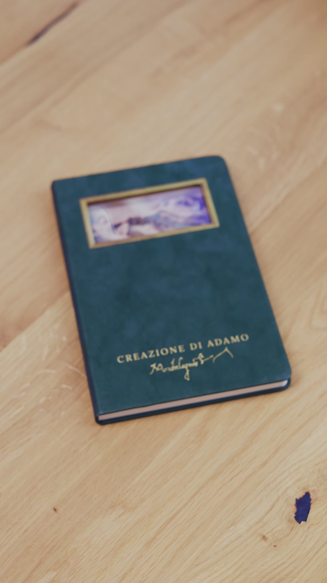 La création d'Adam | Carnet 3D